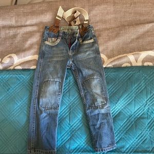 Hanna Anderson Suspender jeans